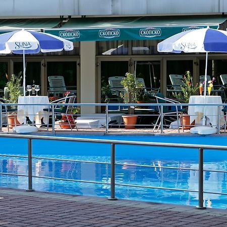 Hotel Flamengo Ohrid Bagian luar foto