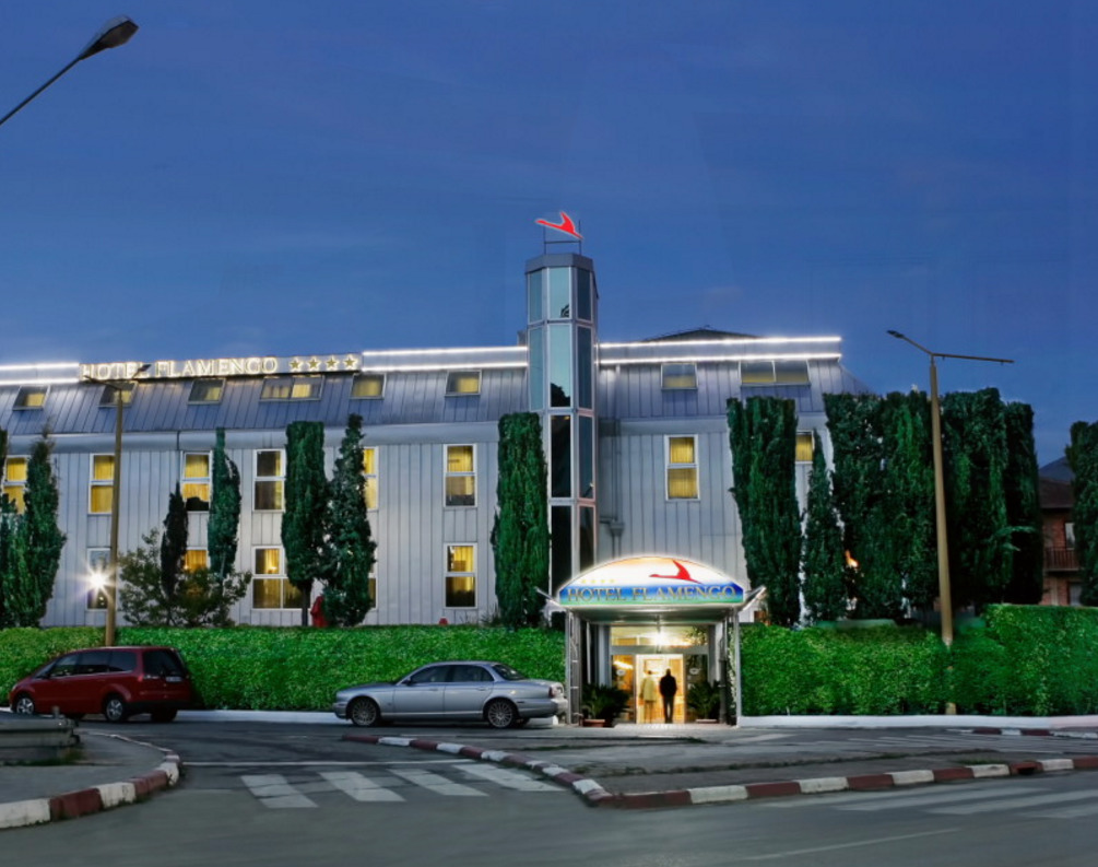 Hotel Flamengo Ohrid Bagian luar foto
